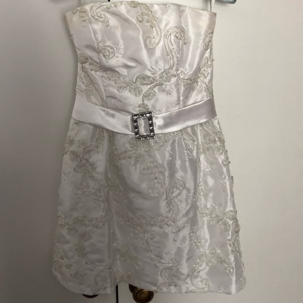 White dress